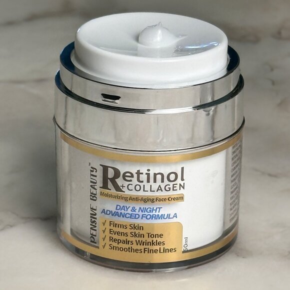 Pensive Beauty Retinol & Collagen Day & Night Anti-Aging Face Cream - Picture 4 of 11